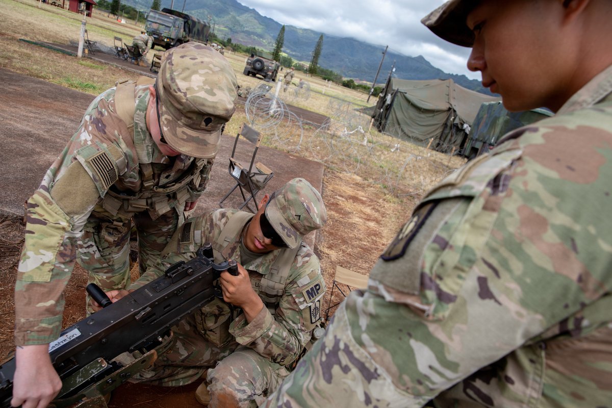 USARPAC's tweet photo. Building readiness through teamwork.
Soldiers from across the active and reserve components, alongside joint partners, conducted Pele Strike at Schofield Barracks, Hawaii, strengthening combined operational proficiency through large-scale combat operations training.
#ReadyNow https://t.co/Vpr5hQ35QG