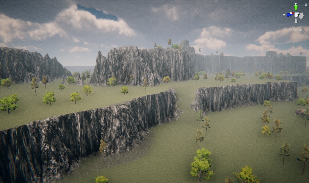 cmp_roger's tweet photo. On to the next #Unity3D project. I wanted to work on a multilevel terrain, so this is it. Dozens of ramps, ladders, and bridges are already in. It will need many miles of railing.
#gamedev #indiedev #indiegame #IndieGameDev #MMORPG #3dModel #3dArt #leveldesign #madewithunity https://t.co/1MIFRR2Z8w