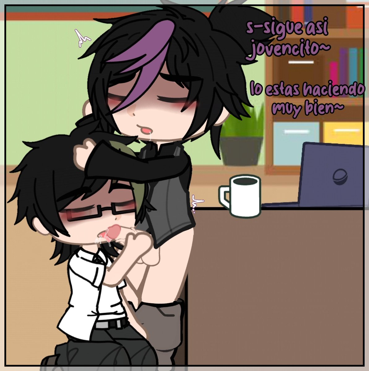 Alex_Pumpkin_'s tweet photo. • Debe haber otra forma cierto? • (2/2)
.
.
.
#gachansfw #gacha #gachaheat #nsfwtwt https://t.co/agUceL62nX