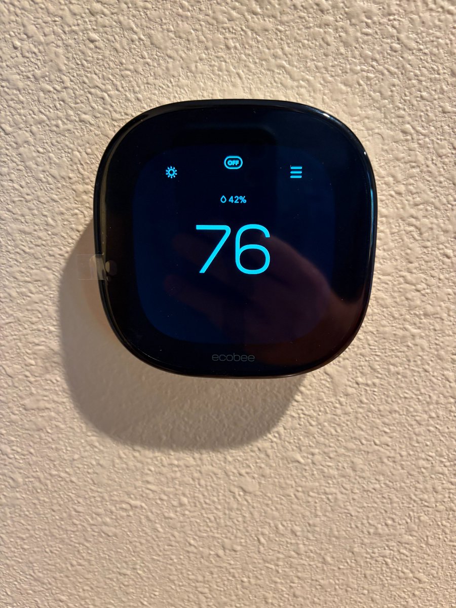 codejake's tweet photo. Inspired by @DanielLockyer, today I chose violence.

I let @ChatGPT walk me through replacing a proprietary Honeywell thermostat system with an @Ecobee Smart Thermostat Enhanced that I got for free from @nwnatural

That meant:

• bypassing the Honeywell EIM 💀
• rewiring the furnace control board
• reconnecting the outdoor condenser
• testing every stage (heat, A/C, fan)

I labeled everything and double-checked every step before making changes, but ChatGPT never led me astray. 

The actual wiring and installation process took 20 minutes. The system is now fully operational. 💪

I’ve been wanting to do this for YEARS. Today, AI made a project that felt well beyond my comfort zone approachable.

AMA. Photos below. I did a temp job with some butt connectors, but have some proper Wago 221 connectors arriving Wednesday.