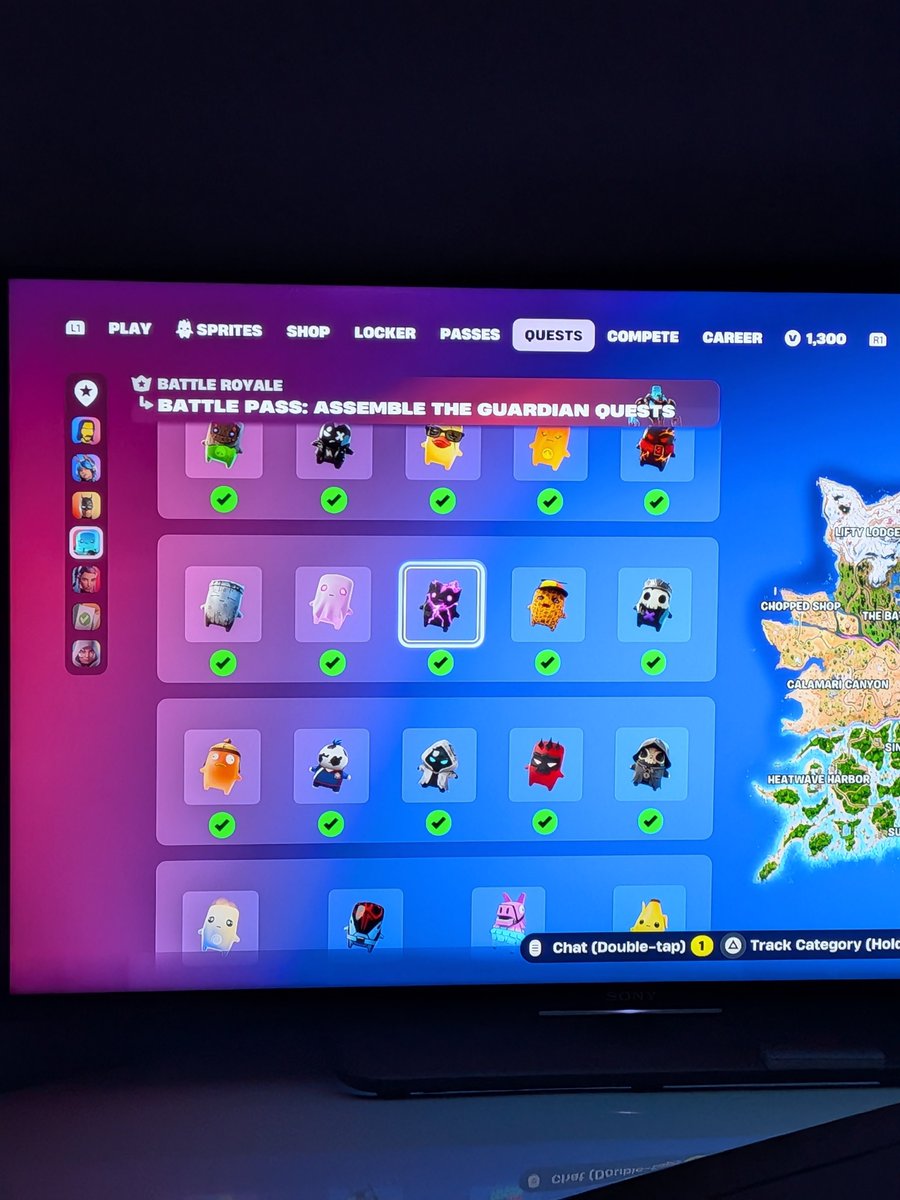 franferros's tweet photo. Thank you so much to @TinkyWinkyPL1 who helped me getting zero point and gummy grim sprite! Soooooo happy! Loving this kind of Fortnite community ❤️ https://t.co/teuQzUvTHj