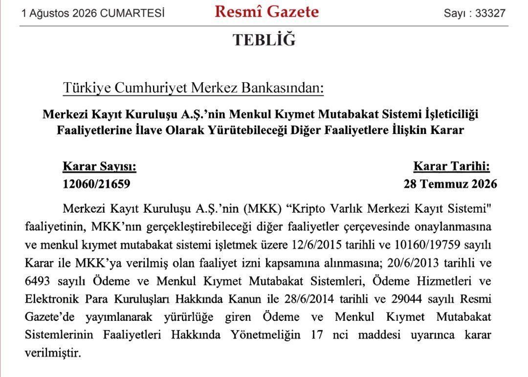 filatelimir's tweet photo. Kripto varlıkları ile ilgili Merkez Bankası’na yeni yetkiler veren Tebliğ yayınlandı. https://t.co/wAYCcFOdvM