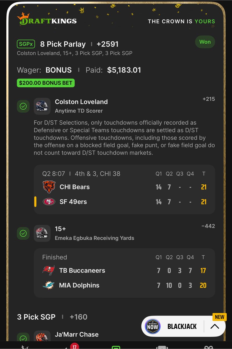 BartBetsALOT's tweet photo. 💰💎 A THREAD OF MY SUCCESS 💎💰

Here’s what to expect when following &amp; tailing my picks! 

A profitable sports capper for several years! Follow &amp; Share 

#BettingX #Gambling𝕏 #NFL #MLB #UFC #MMA #NCAA #Football https://t.co/tkQqkcogfb