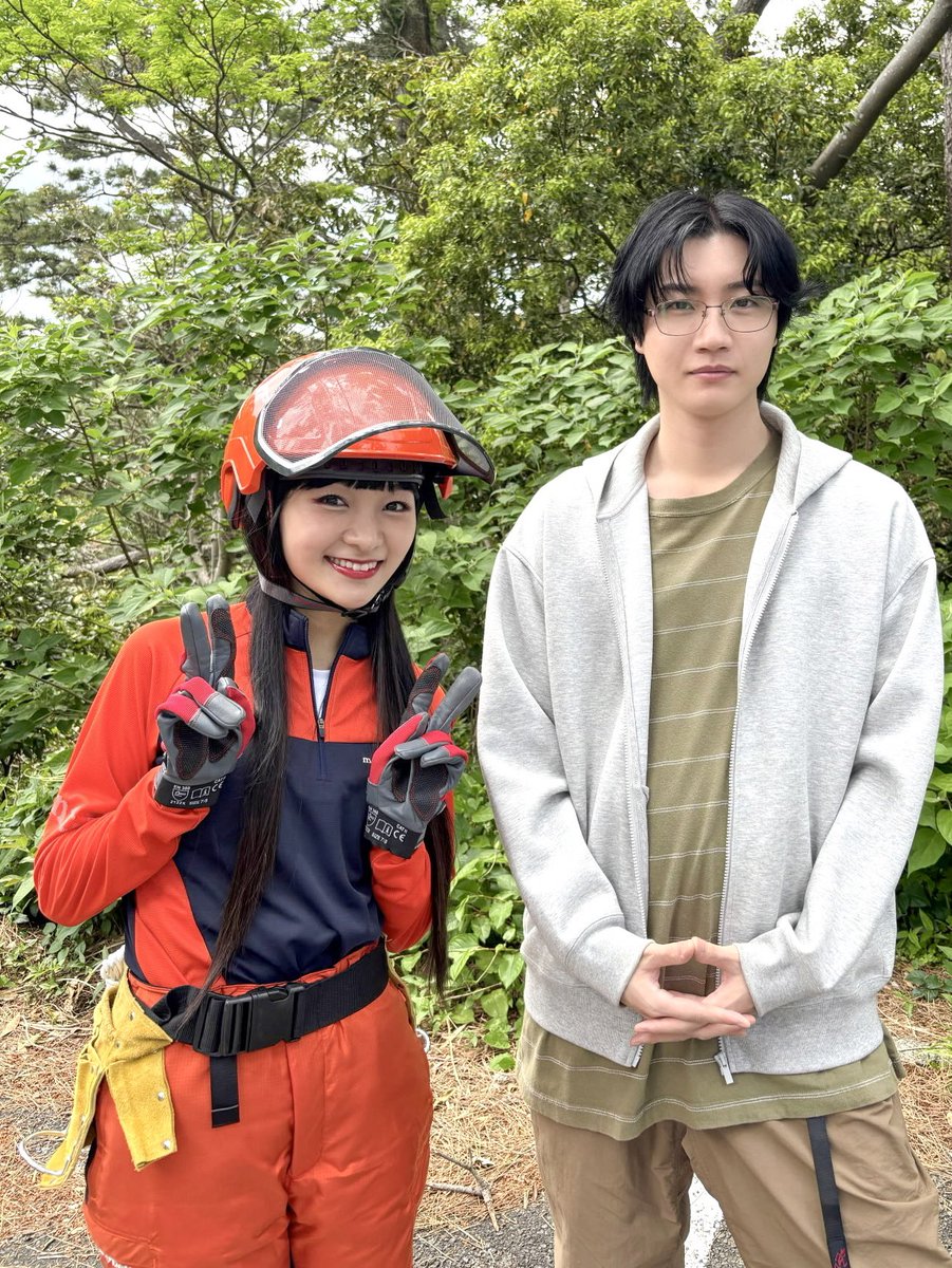 maeno_ema's tweet photo. おはようございます🍊
ABEMAオリジナルドラマ『#バカンスの法則』
今夜20:00～ 第4話！

哲郎 役 #桜田通 さんと📸！

⭐️ #ABEMA：【完全無料】＋【毎週月水金の週3配信】！

⭐️ #Netflix：毎週金曜3話ずつ配信！ https://t.co/dMD2cSfmx1