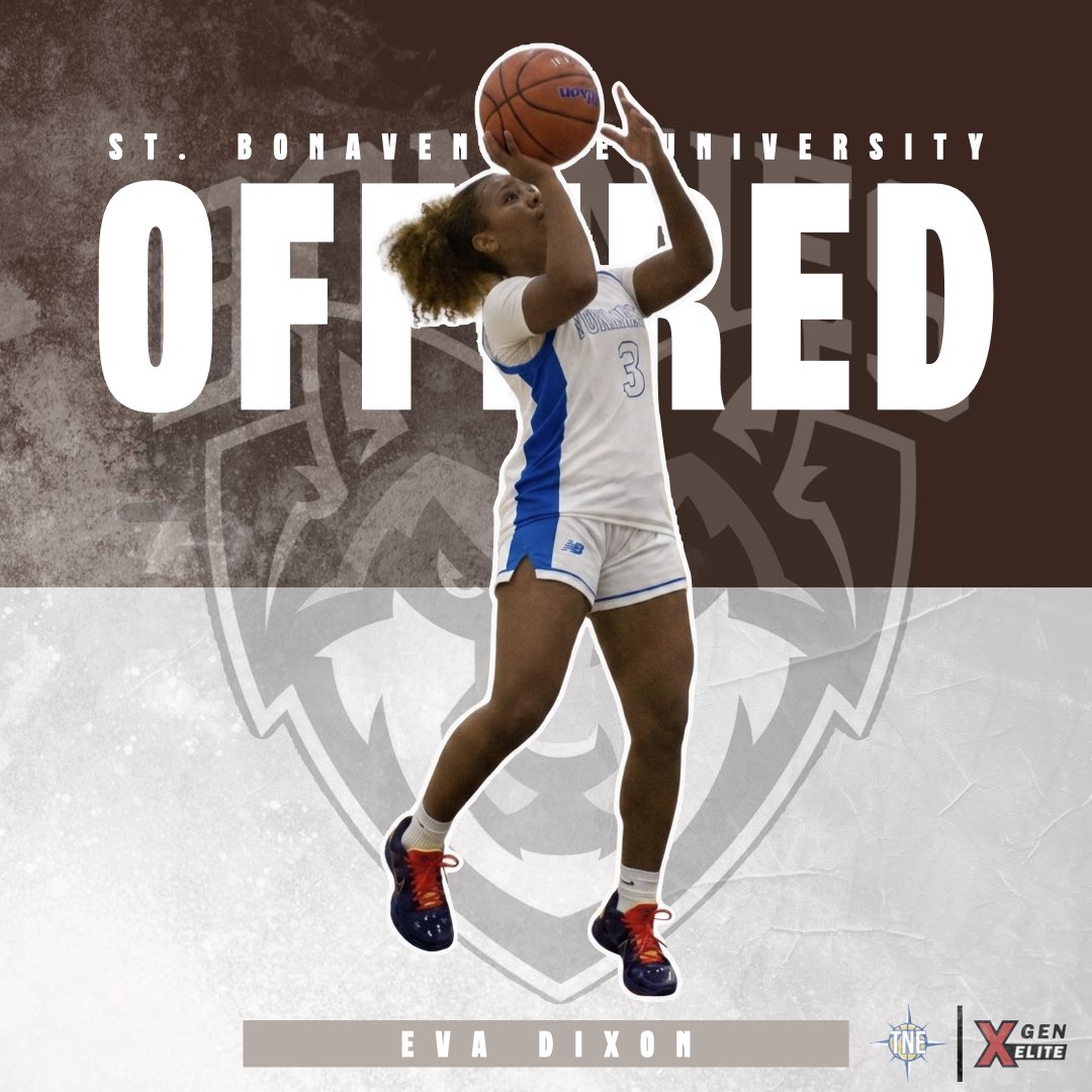 TeamNEHoops's tweet photo. Huge Congrats to 2029 combo Eva Dixon @evadixon03 on her offer from Coach Jim Crowley &amp; @BonniesWBB #TeamNExXGEN https://t.co/ONaJYyqjnI