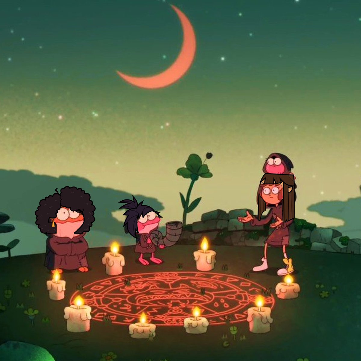 AjFunshine's tweet photo. Tristan Hannah y jade la noche anterior al repechaje :

#Dctw #cdtwt #disventurecamp #campamentodesventura https://t.co/HSgXeauFWM