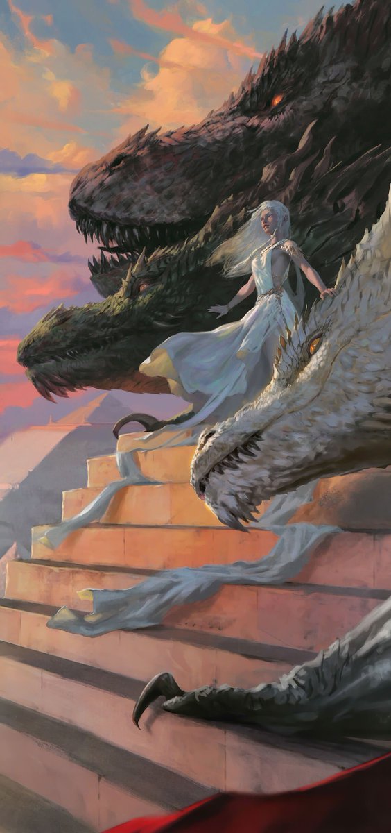 bhindinerys's tweet photo. love the book-accurate black dragon teeth in this illustration https://t.co/JcdUK7hb9y