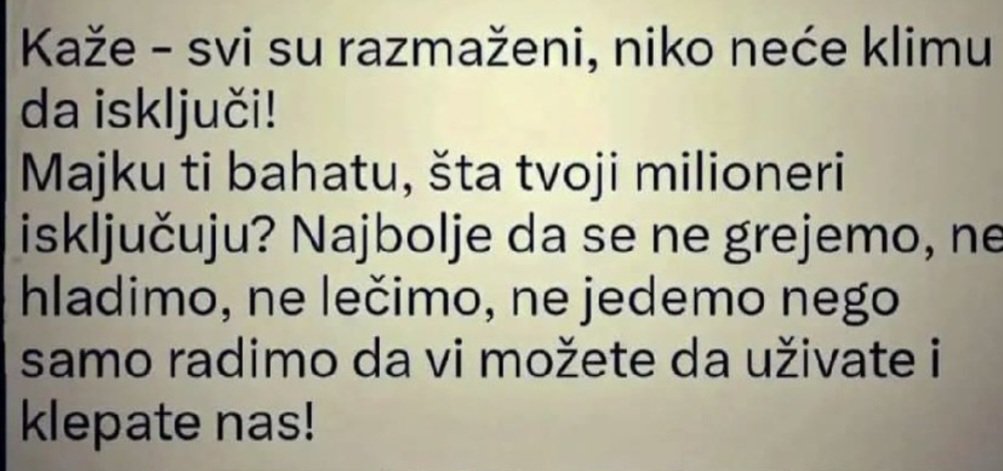 marija727423226's tweet photo. #PRECEDNIČE #NeMoj
Bitno da si ti "letva" ol dej ol najt✔️ "napuderisani" pod nos #PRECEDNIČE #NeMoj https://t.co/KhdcM9KdRs