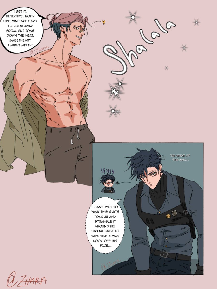 Zharax19's tweet photo. ANOTHA ONE OF MU FUSHIITA AU https://t.co/B1QSvhWIgA