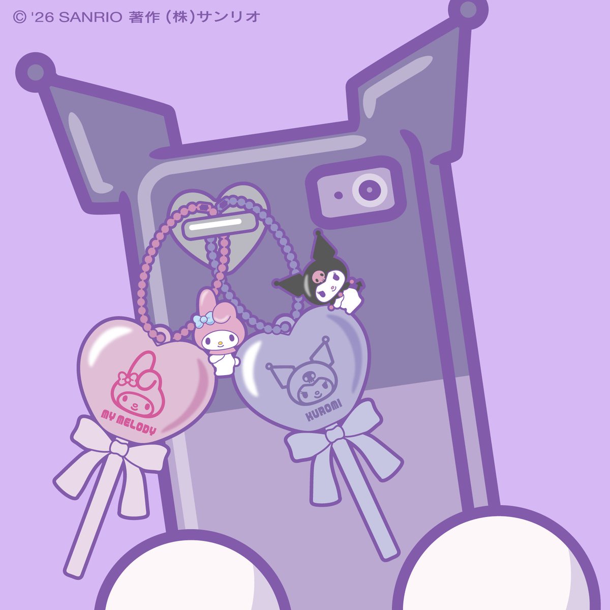 kuromi_project's tweet photo. た、たまたまアタイとマイメロのチャームが入ってたんだい！
別に気に入ってるわけじゃないから！！

https://t.co/vvHIZ6cUzm https://t.co/fQltYfmqpf