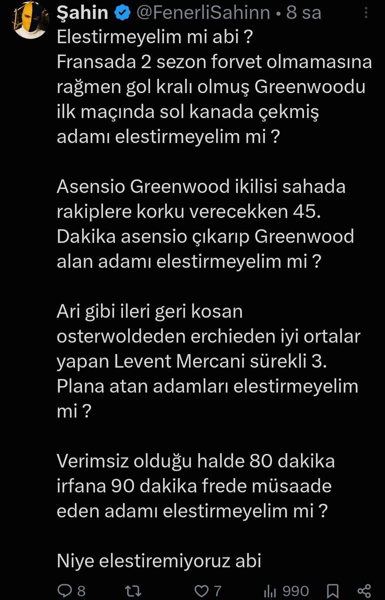 Şahin tweet media