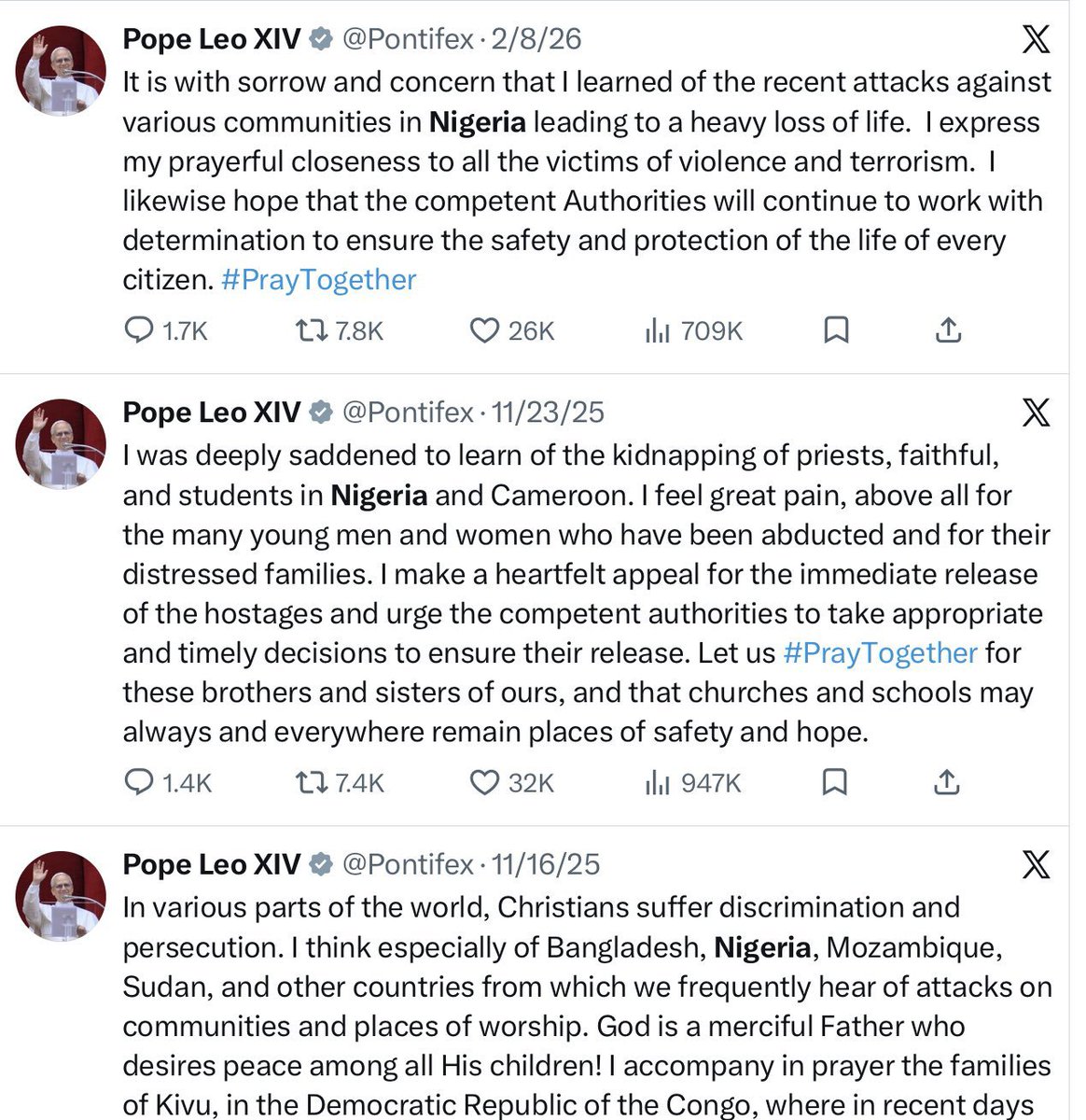 rexiesusrex1099's tweet photo. @ValentinaForUSA @Pontifex Can you delete your embarrassing post now? https://t.co/gYSKkOpPLG