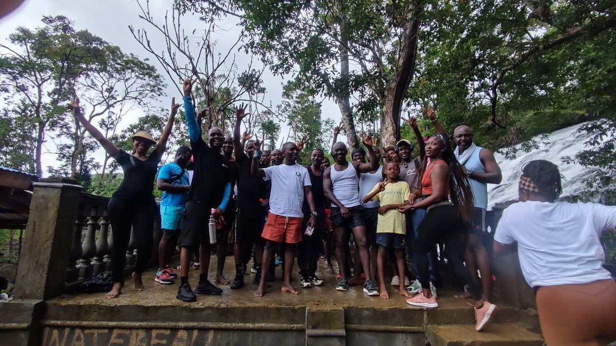 VisitSL's tweet photo. What an unforgettable morning on the trails to Mambo Waterfall yesterday! 🍃🥾🌊

A huge thank you to everyone who joined us and brought such amazing energy to our hike to Mambo. You made every step of the journey worthwhile! A special shoutout to all our first time hikers. You absolutely smashed it, and we hope this is the first of many adventures together.

Until the next trail, keep exploring and making memories. See you on the next hike! 💚🌿💦

#VSLTravel #MamboWaterfall #August2026 #MorningAdventure #NatureEscape #ExploreTogether #OutdoorLife #WeekendVibes #KeepHiking #SaloneX