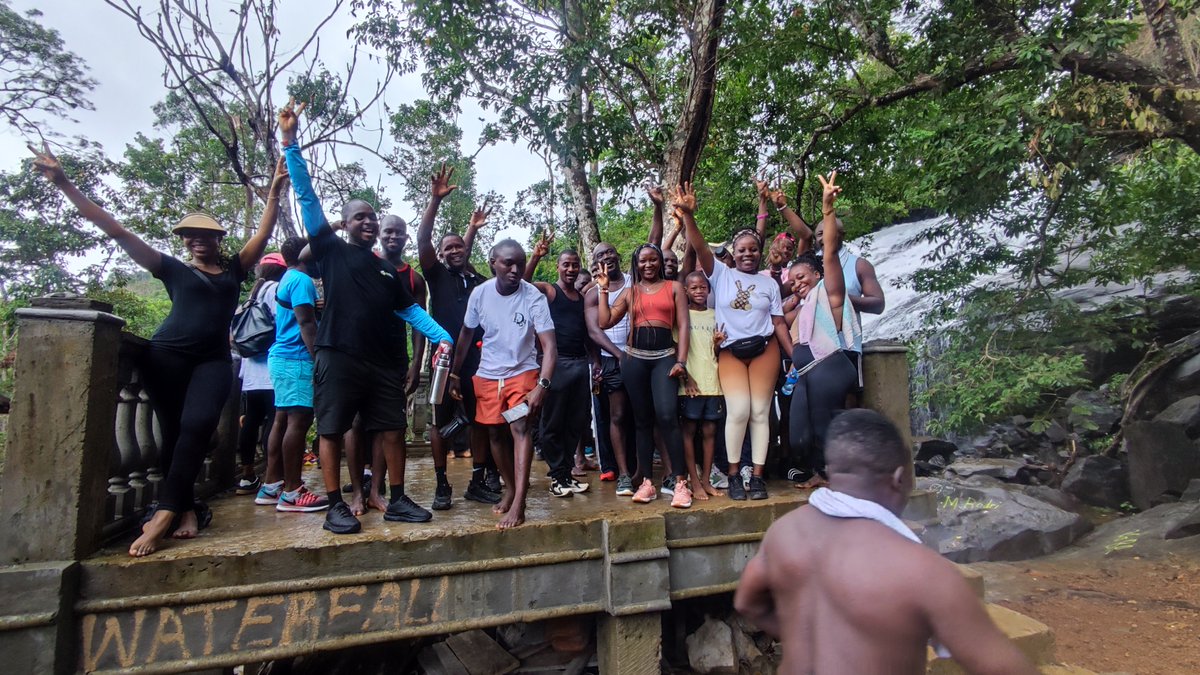 VisitSL's tweet photo. What an unforgettable morning on the trails to Mambo Waterfall yesterday! 🍃🥾🌊

A huge thank you to everyone who joined us and brought such amazing energy to our hike to Mambo. You made every step of the journey worthwhile! A special shoutout to all our first time hikers. You absolutely smashed it, and we hope this is the first of many adventures together.

Until the next trail, keep exploring and making memories. See you on the next hike! 💚🌿💦

#VSLTravel #MamboWaterfall #August2026 #MorningAdventure #NatureEscape #ExploreTogether #OutdoorLife #WeekendVibes #KeepHiking #SaloneX