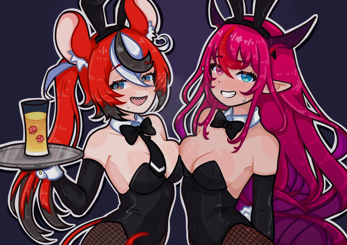 fushide_'s tweet photo. [repost] i hear it's bunny day? 🎲👯‍♀️💎
#IRySart #BaelzBrush https://t.co/7kibS9UJ3r