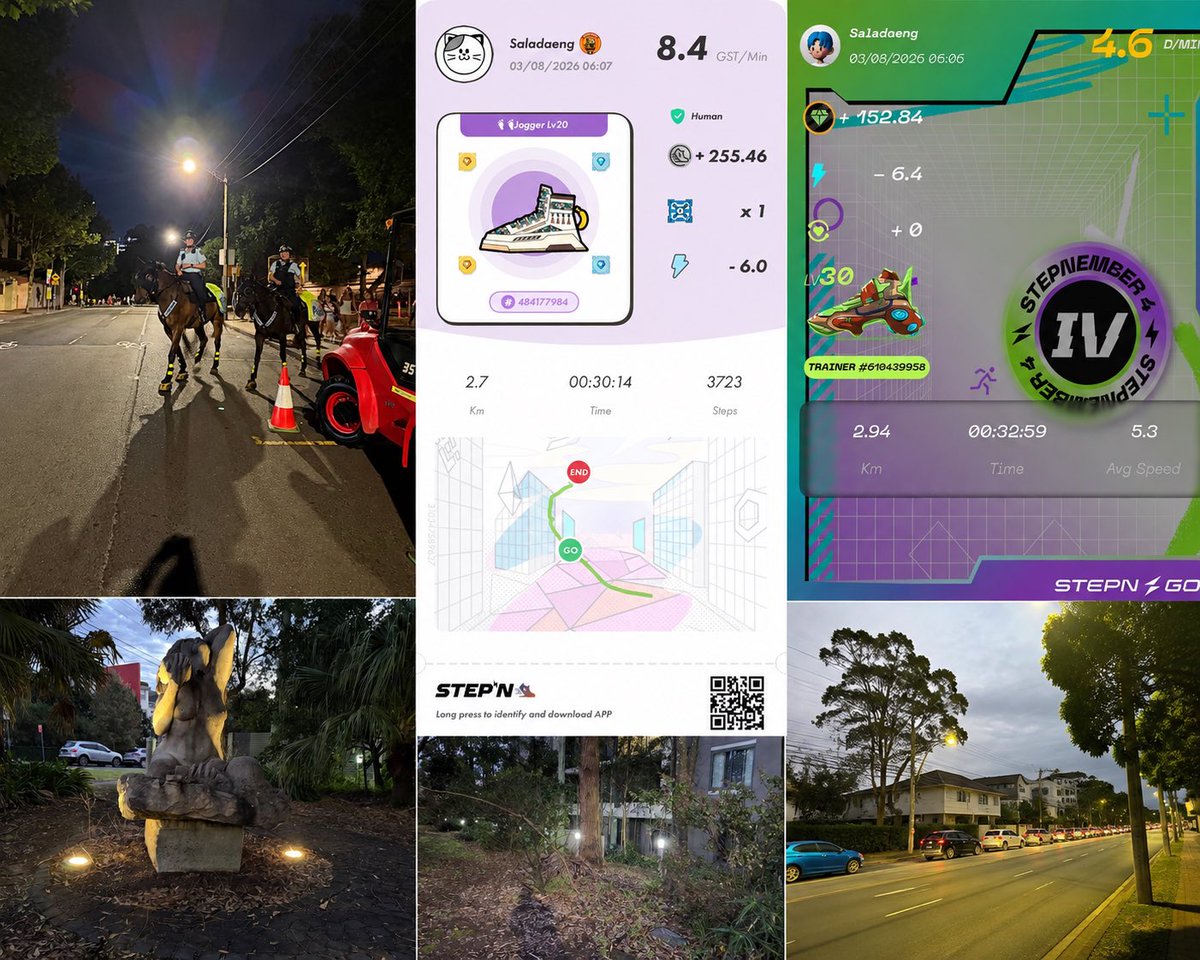 Saladaeng_AU's tweet photo. #STEPN #STEPNGO #StreetHunt #Streetlights https://t.co/GJRCnx79ij