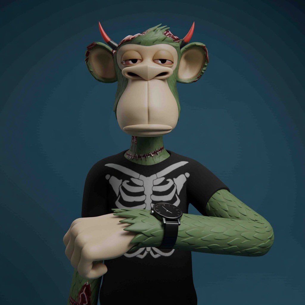 SpookyB0nez's tweet photo. @HodlrCollective @BoredApeYC @OthersideMeta @ApeChainHUB @apecoin Time does not exist https://t.co/l41puESepd
