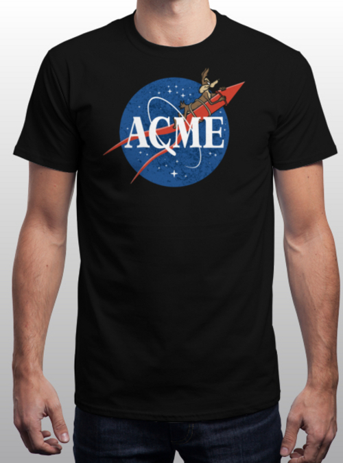qwertee's tweet photo. "Acme - Space Program" is today's tee on https://t.co/LdSWa6Ss6H RePost for a chance at a FREE TEE! https://t.co/ak4KTAOQII