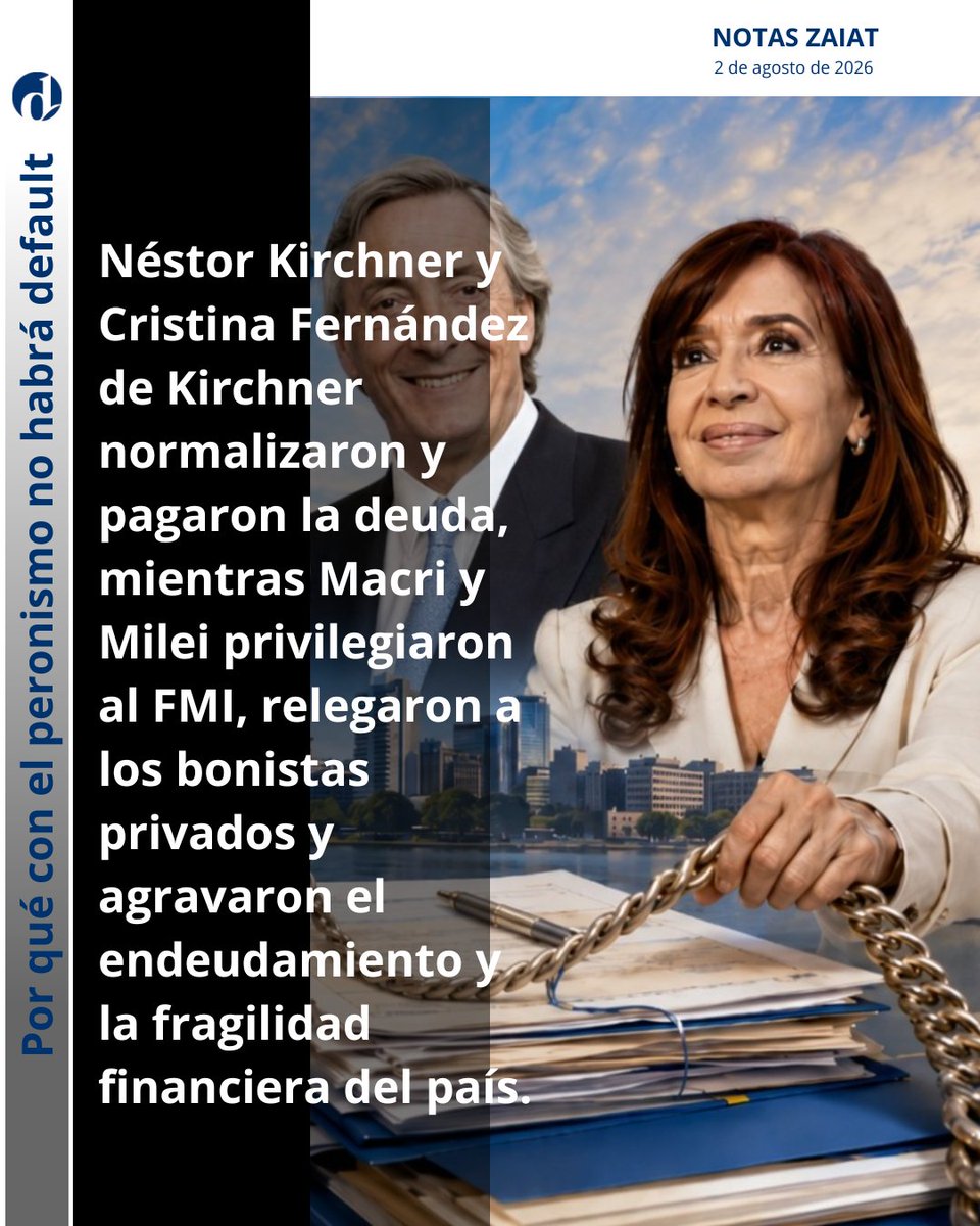 AlfredoZaiat's tweet photo. ¿Todavía no leíste mi nota de hoy en @eldestapeweb? ¿Qué estás esperando!

➡️ Por qué con el peronismo no habrá default 🗞️

🔗 https://t.co/zGzdlsT9CP https://t.co/FuraYJGc14