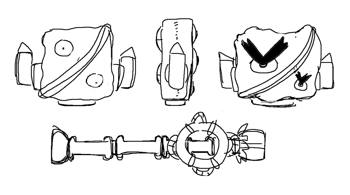 SecretSnorg's tweet photo. faces and spear thing and the lesser of the one https://t.co/fmtwDtFezY