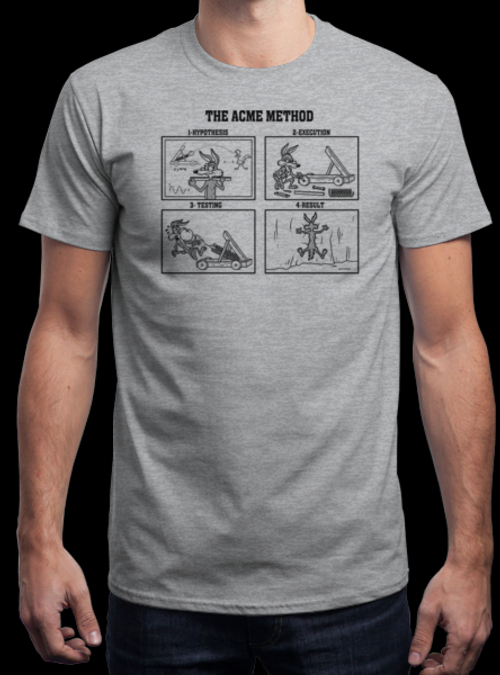 qwertee's tweet photo. "Acme Method" is today's tee on https://t.co/LdSWa6Ss6H RePost for a chance at a FREE TEE! https://t.co/ZX7pu5dbcn