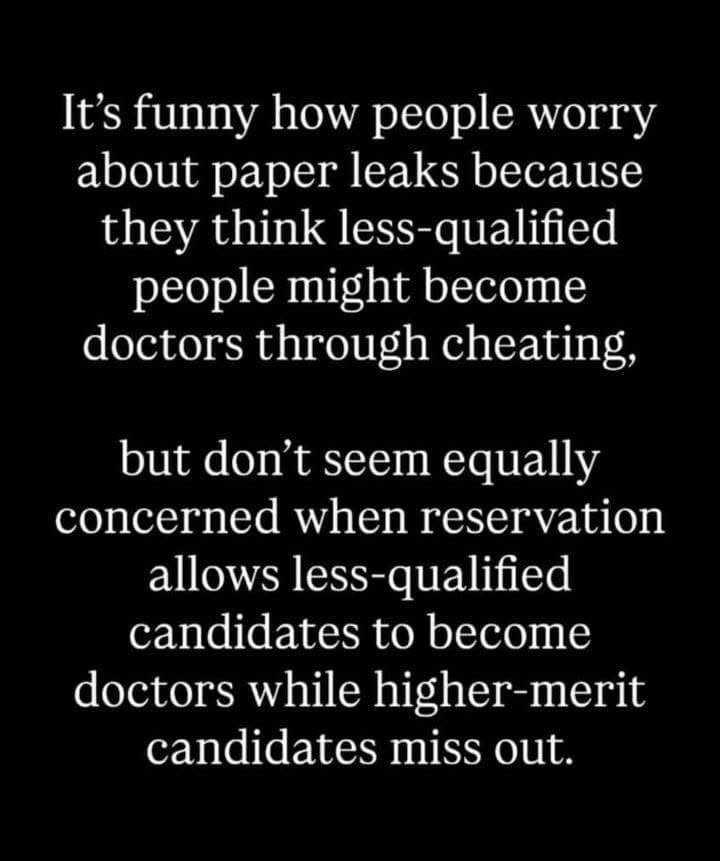 MoodOfIndia's tweet photo. #PaperLeak #Reservation #ReservationPolicy https://t.co/dn220xAyzP