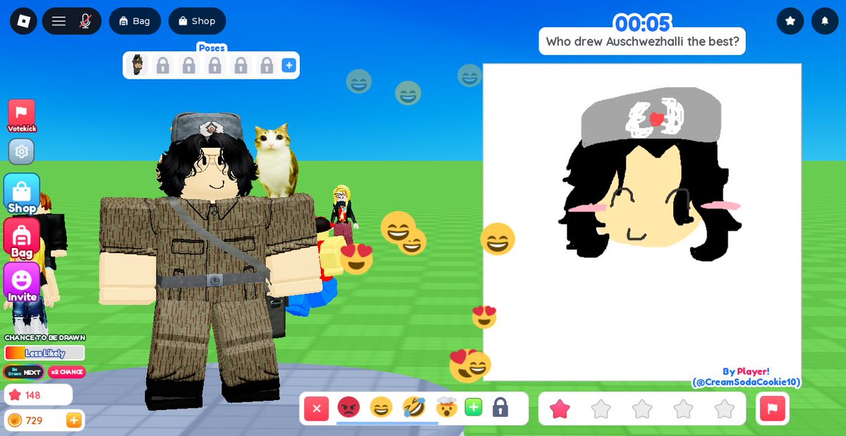 Tomas_Lorena8's tweet photo. I got fanart its soo cutie

#drawme #roblox https://t.co/tp1G9iGPGN
