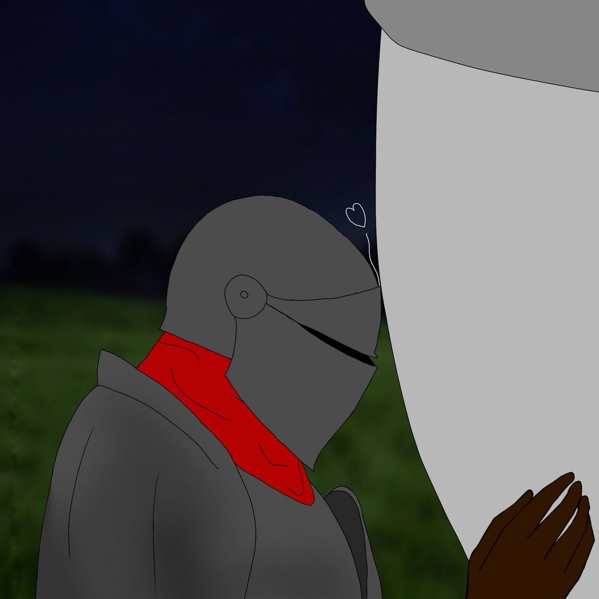 Poggg1244's tweet photo. Cute comic with Vore The King. I love Daisy and The Knight. 1/3 #sizetwitter #giantess #Macro #SCP #Mal0 https://t.co/Ri99MdSMZn