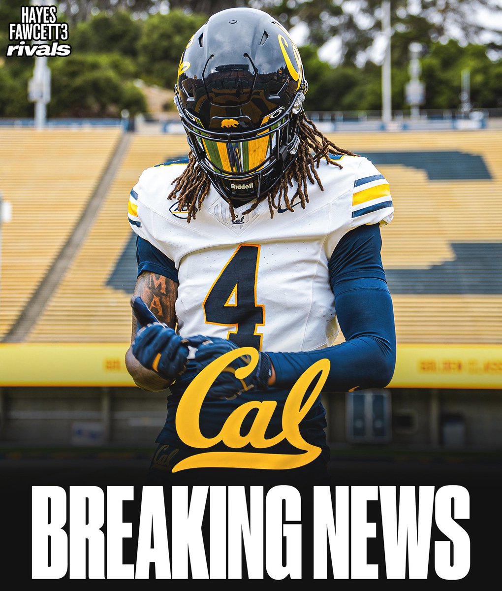 Hayes Fawcett: BREAKING: Elite JUCO CB Alius Mayo has Committed to Cal, he tells me for @Rivals
The 6’4 190 CB chose the Golden Bears