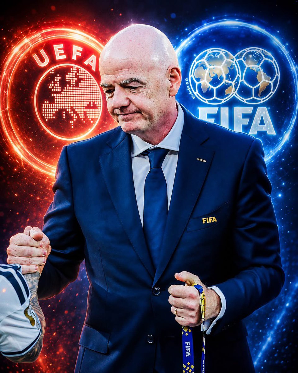 MickyJnr__'s tweet photo. 🚨 𝐔𝐄𝐅𝐀 𝐨𝐟𝐟𝐢𝐜𝐢𝐚𝐥𝐥𝐲 𝐩𝐮𝐭𝐬 𝐅𝐈𝐅𝐀 𝐏𝐫𝐞𝐬𝐢𝐝𝐞𝐧𝐭 𝐆𝐢𝐚𝐧𝐧𝐢 𝐈𝐧𝐟𝐚𝐧𝐭𝐢𝐧𝐨 𝐨𝐧 𝐥𝐞𝐠𝐚𝐥 𝐧𝐨𝐭𝐢𝐜𝐞 𝐨𝐯𝐞𝐫 𝐭𝐡𝐞 𝐅𝐈𝐅𝐀 𝐅𝐨𝐫𝐰𝐚𝐫𝐝 𝐄𝐧𝐭𝐞𝐫𝐩𝐫𝐢𝐬𝐞 𝐩𝐫𝐨𝐣𝐞𝐜𝐭.

UEFA says it is actively considering legal action and has ordered FIFA to preserve all documents, emails, and electronic records related to the FFE proposal.

The European governing body warns that destroying, deleting, or altering any evidence could result in serious legal sanctions.

UEFA has also given FIFA five business days to confirm it has received the notice, preserved all relevant materials, and appointed an official to oversee compliance.

A major escalation in the FFE saga. 👀

#Football #FIFA #UEFA