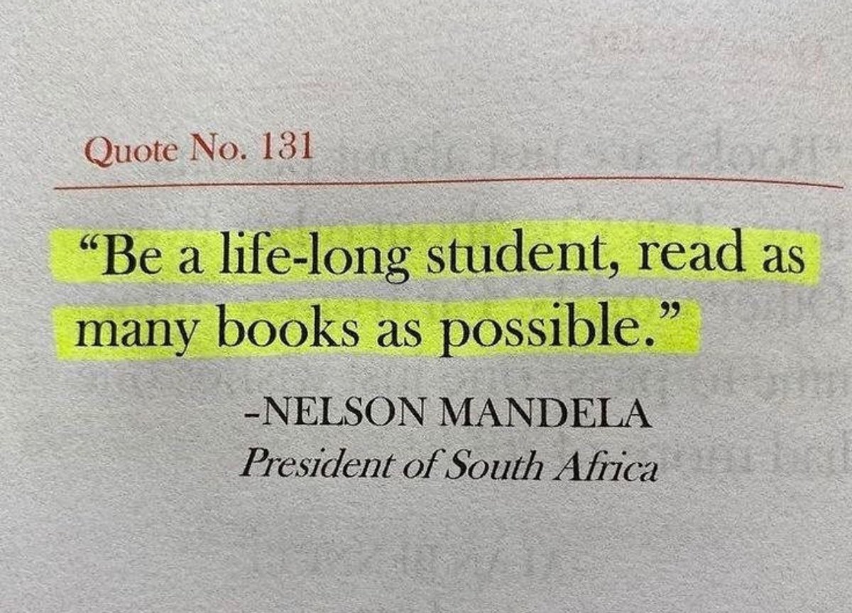 readswithravi's tweet photo. be a life-long student. https://t.co/T2FAjcjJfM