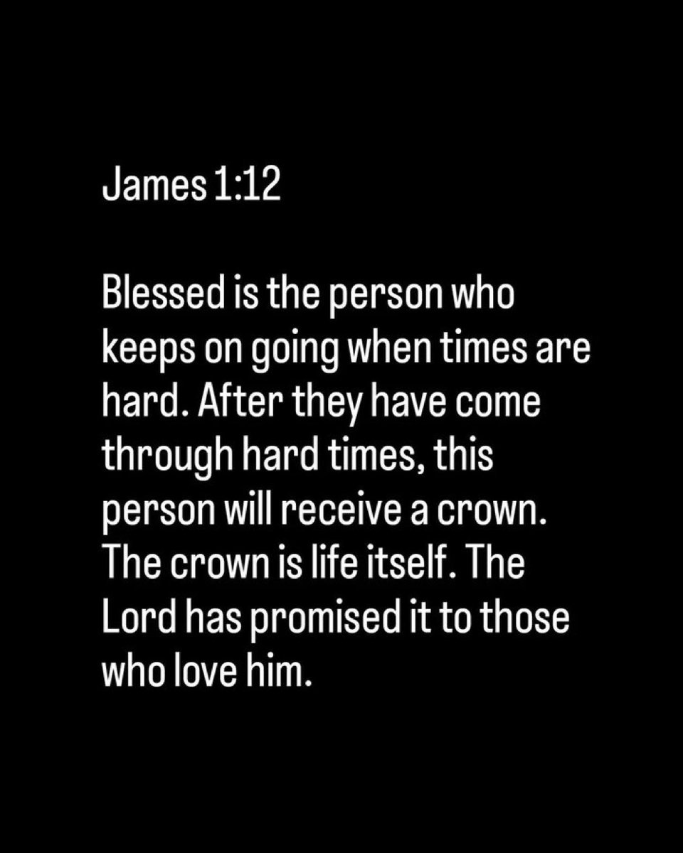 FuelTheSoul_'s tweet photo. James 1:12 https://t.co/vSkZKDqXH8