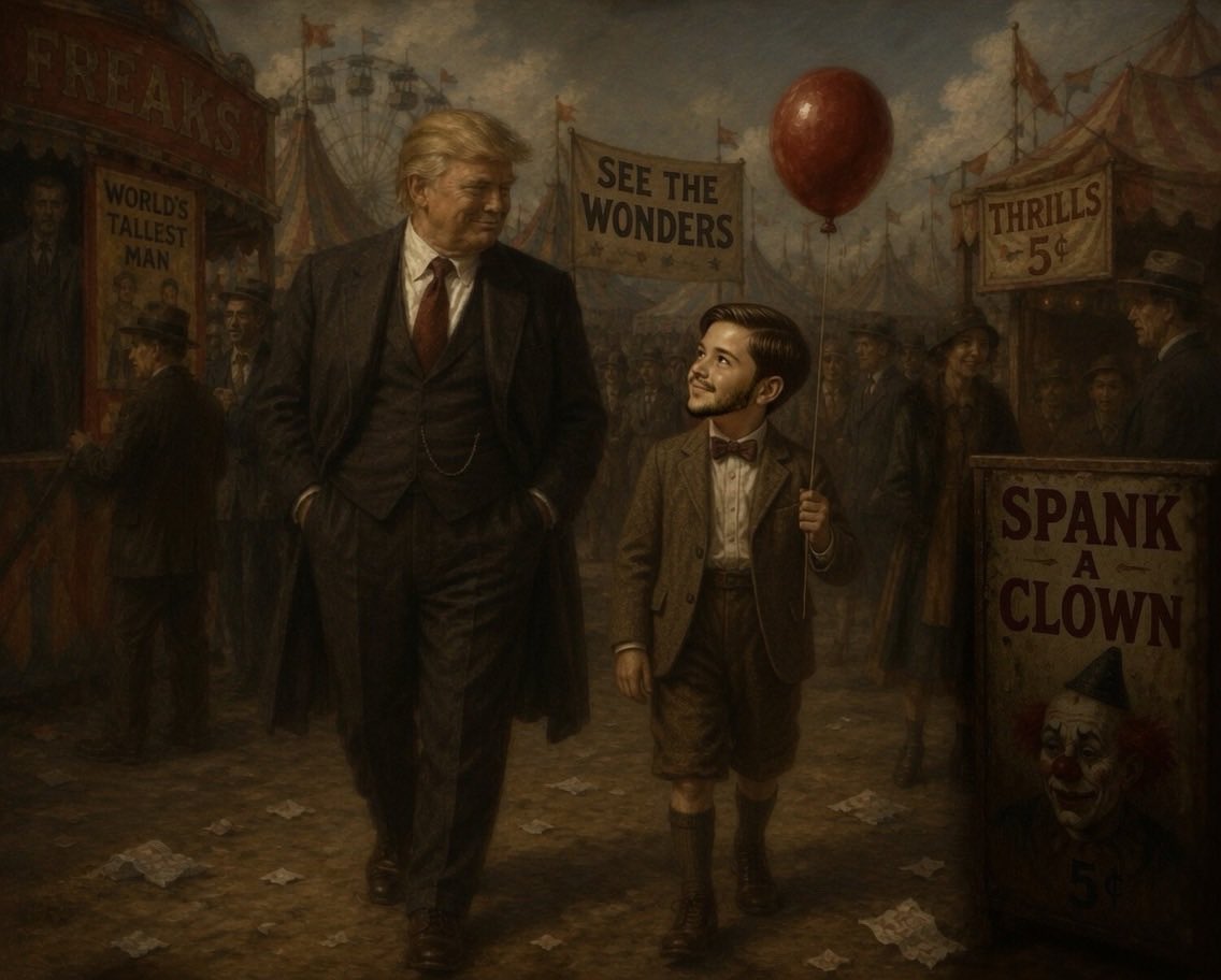 GaryPetersonUSA's tweet photo. Happy Birthday to JD Vance, who had the honor to be taken under President Trump’s wing as a boy and raised as his one and only son, and now sits second in line to our nation’s throne.  Who else can claim this? https://t.co/BwREpdzdJy