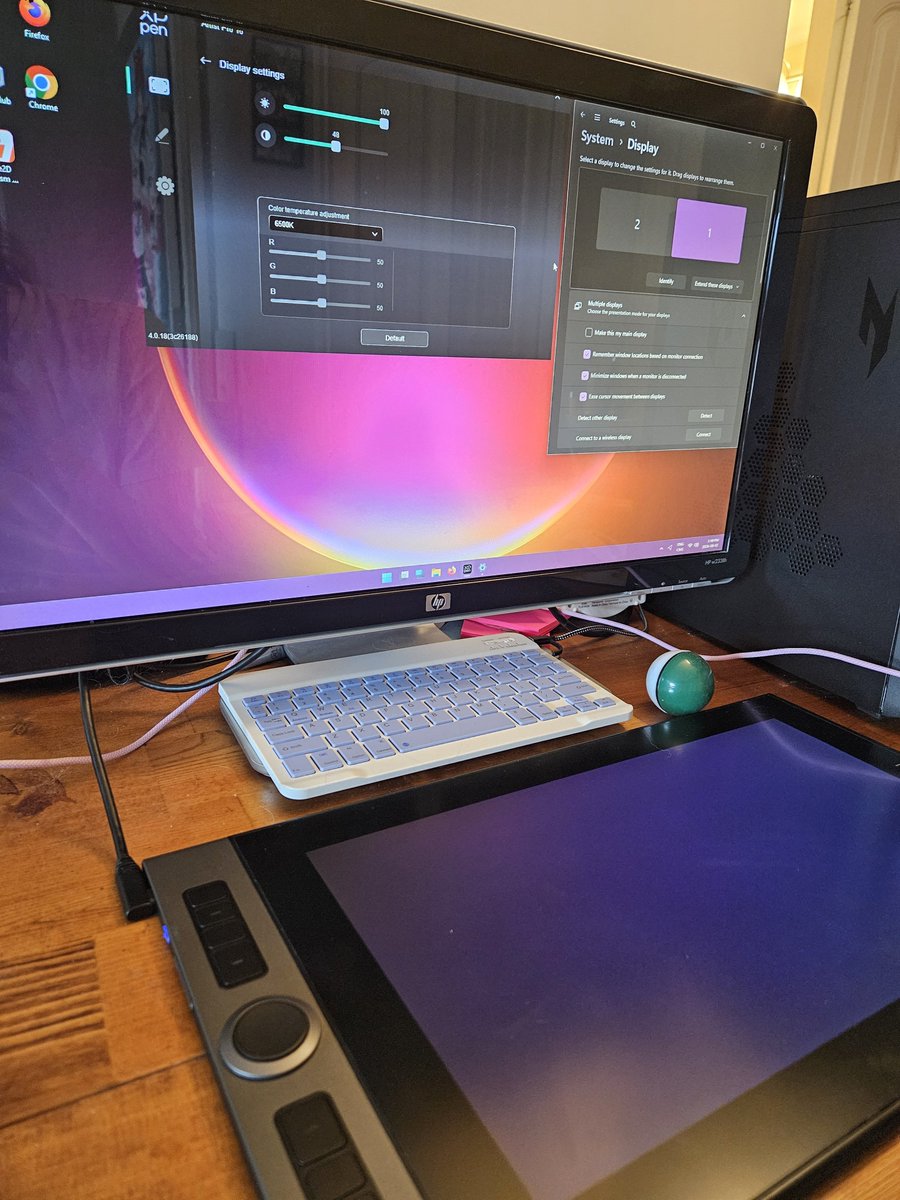 AmandaRayVT's tweet photo. Deleted and re-installed all drivers, changed Nvidia settings to creative, tried on a seperate device, tablet has enough power... I think I'm out of options, just waiting to see if support can suggest anything else.
It was barely used and stored in original box. 😭 https://t.co/tpeI5Xf2ja