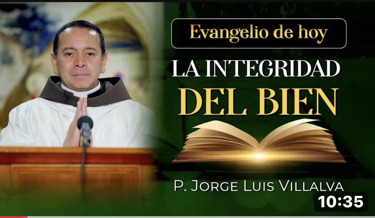 Franciscanode's tweet photo. Evangelio de Hoy ✝️ Sábado 1 de Agosto: La integridad del bien #evange... https://t.co/iigW20JAvw vía @YouTube https://t.co/XpB4HD7jH9