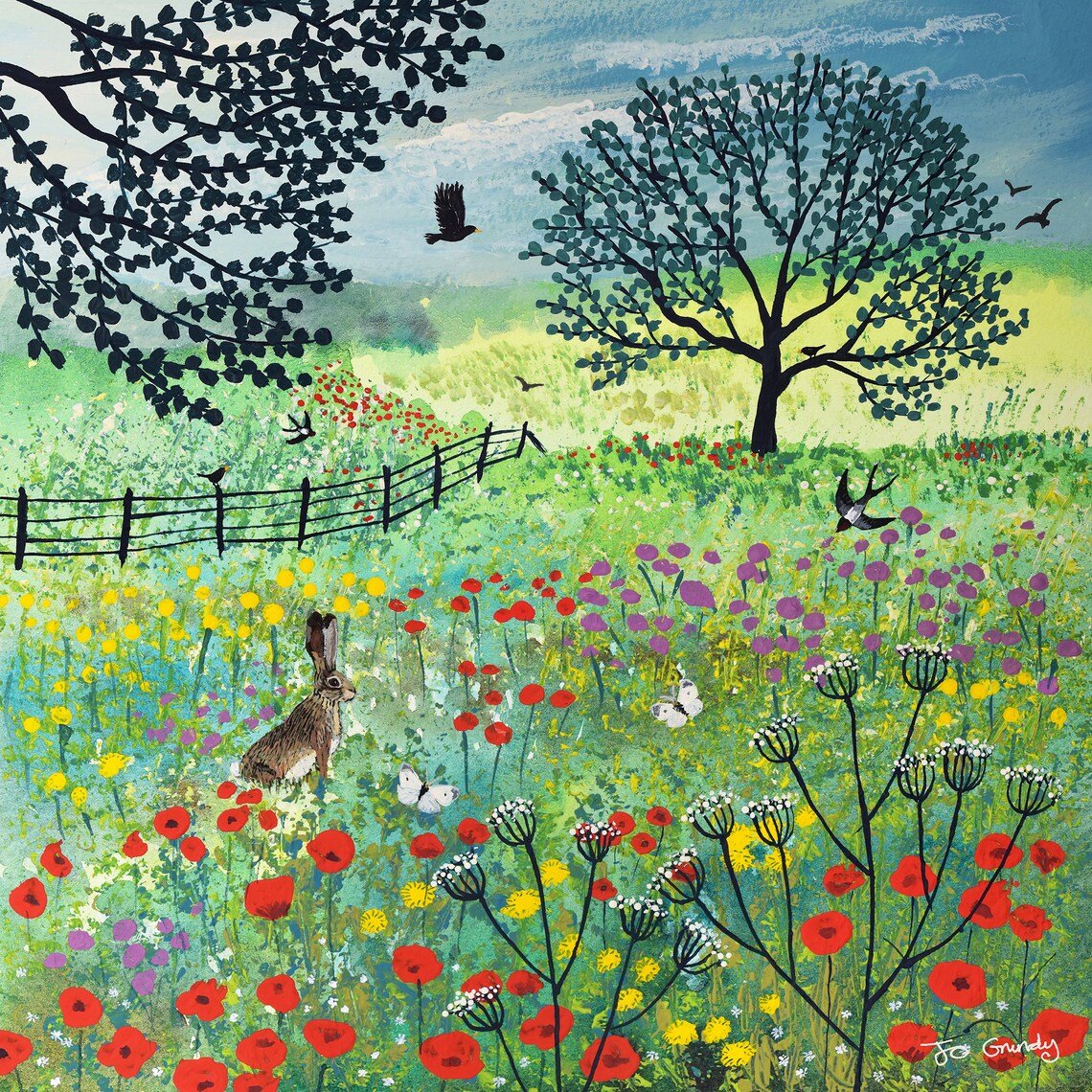 marysia_cc's tweet photo. 'In Summer Meadow' by Jo Grundy https://t.co/TLTZ9YN3JI