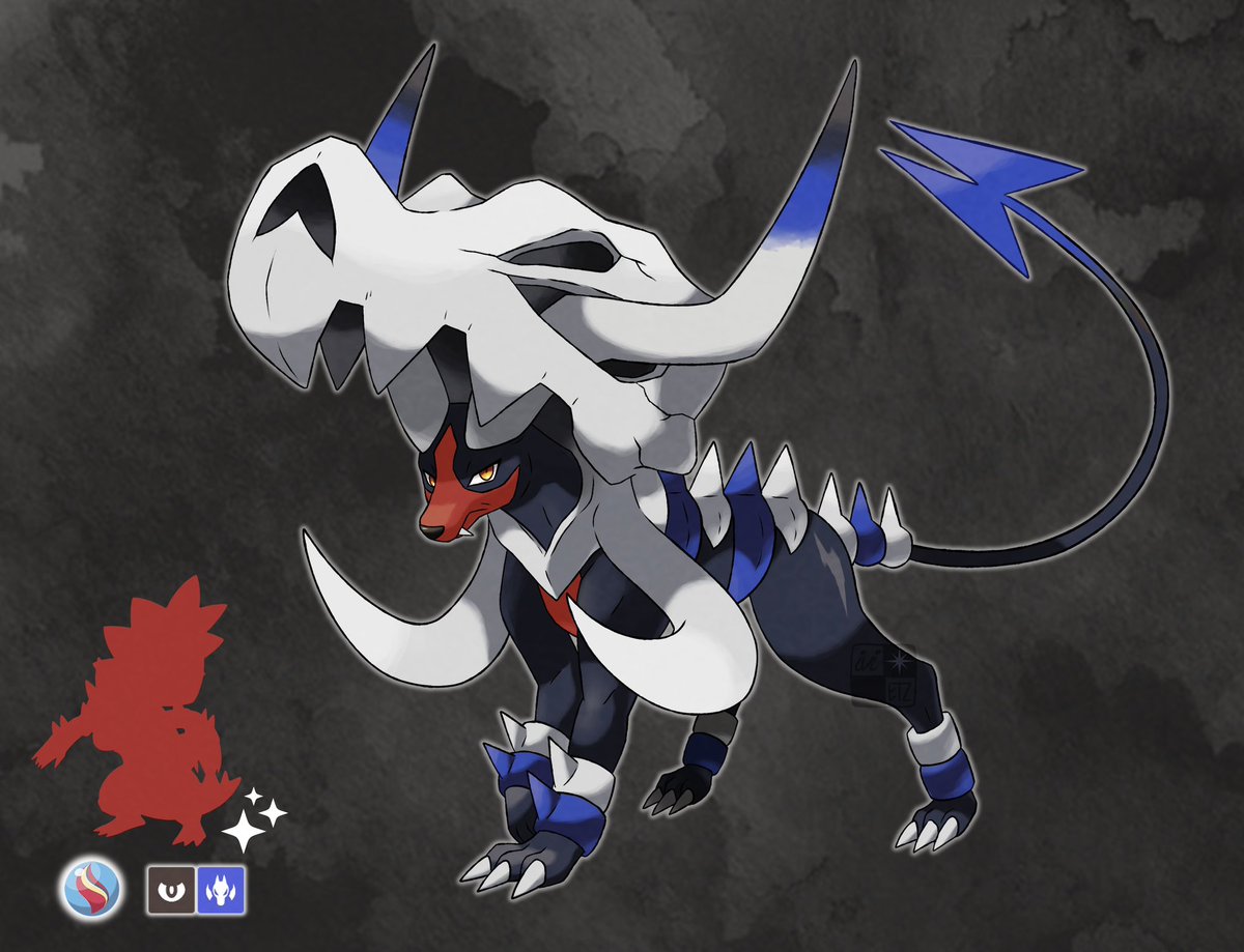ivi_etz's tweet photo. i forgot to post this one here

2/2 of my Houndoom StoneSwaps😼

Houndoom x Feraligite
#StoneSwap #Fakemon https://t.co/wuS8wruqSO