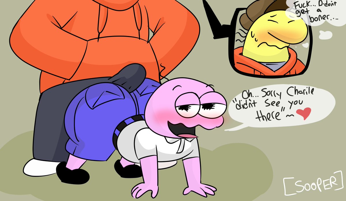 sooperunknownii's tweet photo. Pim gives Charlie a Boner https://t.co/KWGamluo96
