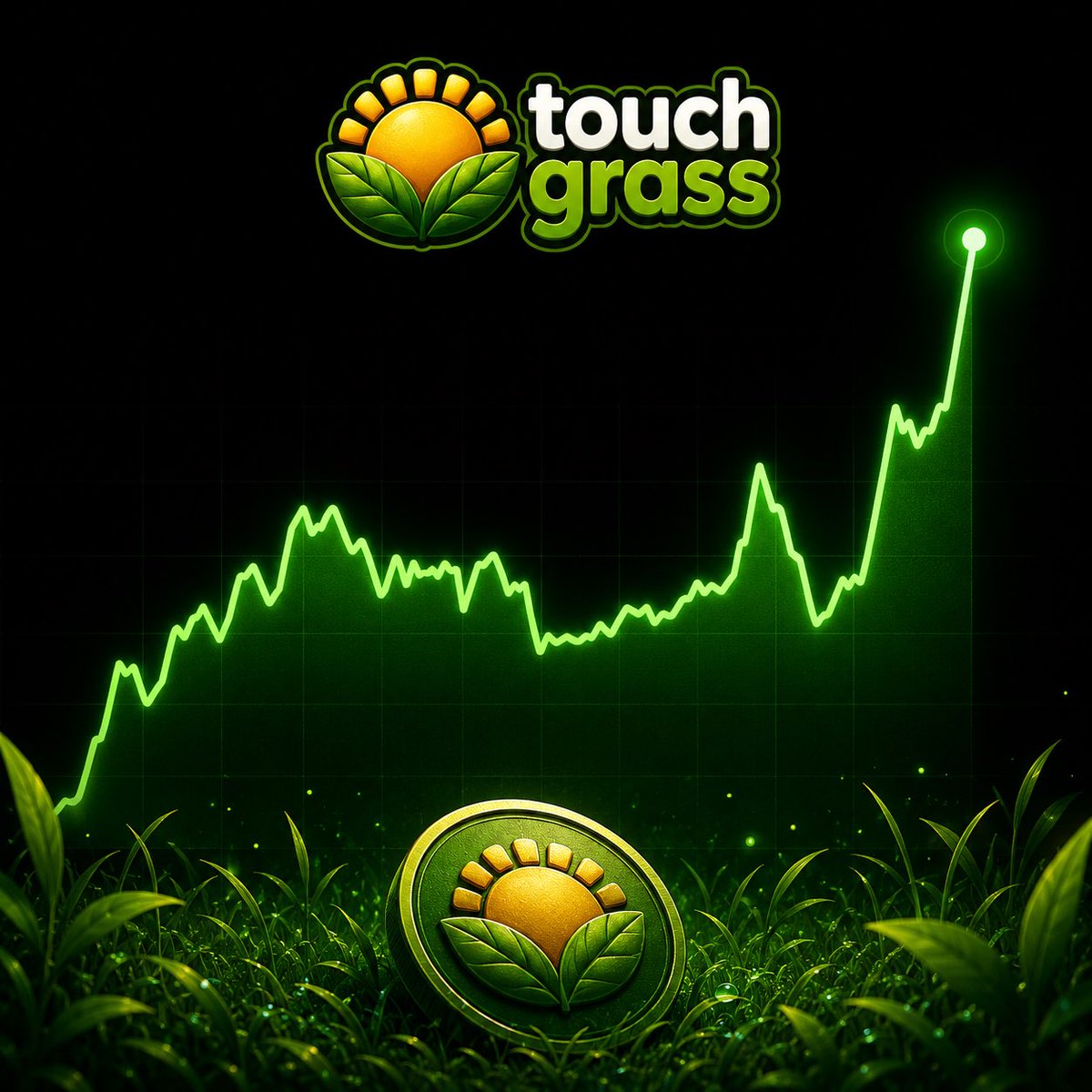 XTouchGrass's tweet photo. While the market bleeds red…

🌿 We’re printing green.

New holders.
New highs.
New momentum.

CA: 5314GTpDziP2ZdaANnt5KJEABGXy5Nn5Kyc3SFPYpump

We’re not here for one candle.

We’re building something that lasts.

Just getting started. ☀️

$TOUCHGRASS #TouchGrass
#ProofofGrass 🌿