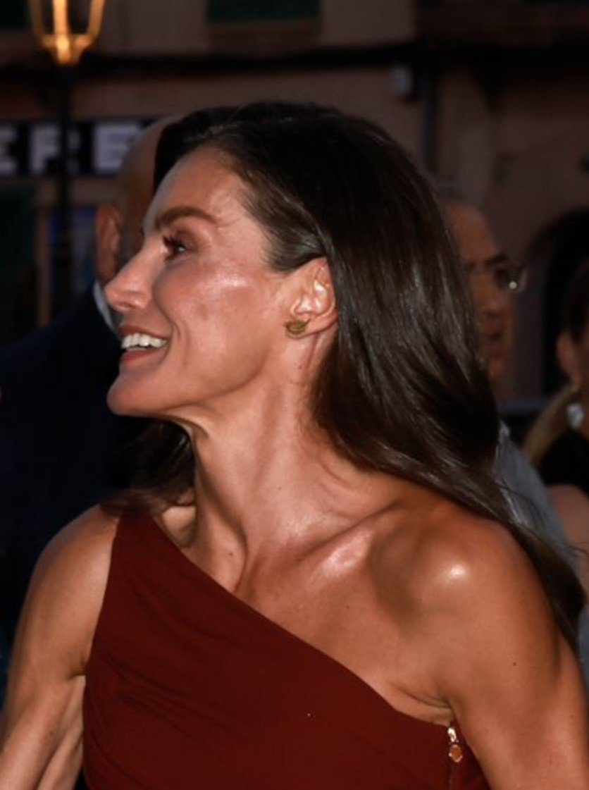 BECAES_'s tweet photo. CEUTA INVADIDA, los ceutíes pasándolo mal, angustiados, desesperados, abandonados...

Y aquí tenéis a la reina, de cachondeo en un sarao de cine en Mallorca.

Creo que Casa Real no está sabiendo tomar el pulso a la sociedad española con el tema de Ceuta. Se les ve muy alejados. https://t.co/bHEl42GB6C