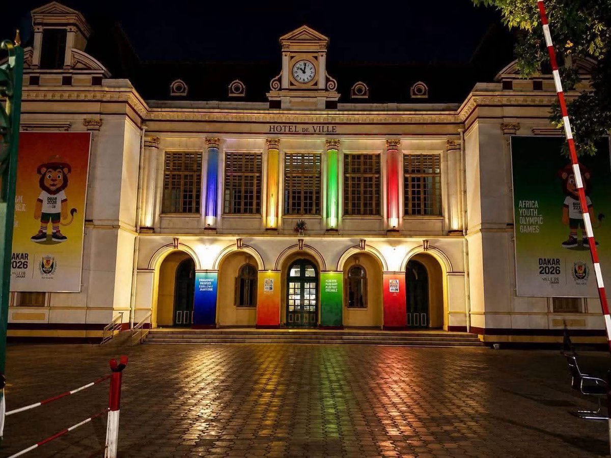 LayeSeckSeckFCB's tweet photo. ‼️ Dakar se met aux couleurs des JOJ 🗽

🔹La Ville de Dakar a lancé le branding de ses rues aux couleurs des JOJ Dakar 2026, marquant ainsi le début de la mobilisation visuelle de la capitale à l’approche de l’événement. 

🇸🇳❤️🔥 https://t.co/EDBJm38UA8