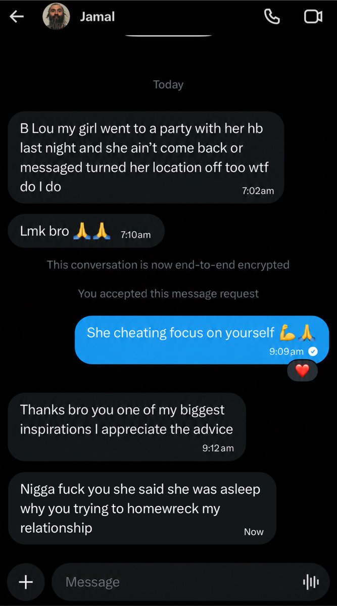B LOU tweet media