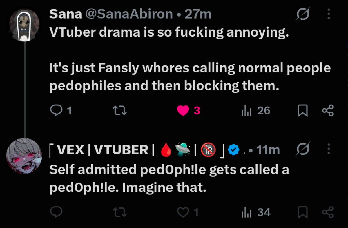 HyperWhale286's tweet photo. Thanks for outing yourself as a Liar, a hypocrite, and a beggar, @vexmlk 😃👍

"I didn't accuse anyone of anything" after calling both me and Rev pedos

What's next? Cry harassment? insults? 

Go ahead, sugar. Those are the only things you can think of anyway

BEGSMILK 💰🍼

🧵 https://t.co/OTzE9nqsn7