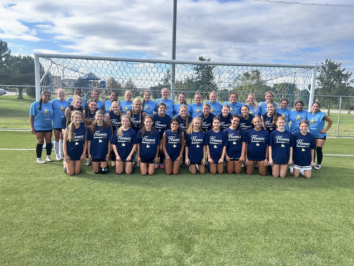 csm_soccer's tweet photo. Thank you to all who attended our ID Camp on Friday! It was a great day to show off our program and what it means to be a Student Athlete at College of Saint Mary. #FutureFlames #GoFlames #Flames26 #FuelTheFire https://t.co/m007LFzRnN