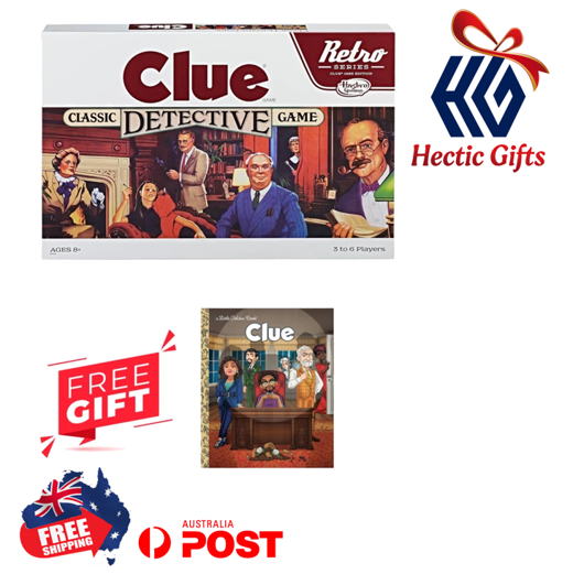 HecticGifts's tweet photo. NEW - Hasbro CLUE Board Game (Retro Series 1986) & FREE Clue Little Golden Book
https://t.co/10sNPJdVVI
#New #HecticGifts #Hasbro #HasbroGaming #Clue #RetroEdition #BoardGame #GameNight #Collectible #Bonus #LittleGoldenBook #Clue #Childrens #Book https://t.co/jgWb4fzxLZ