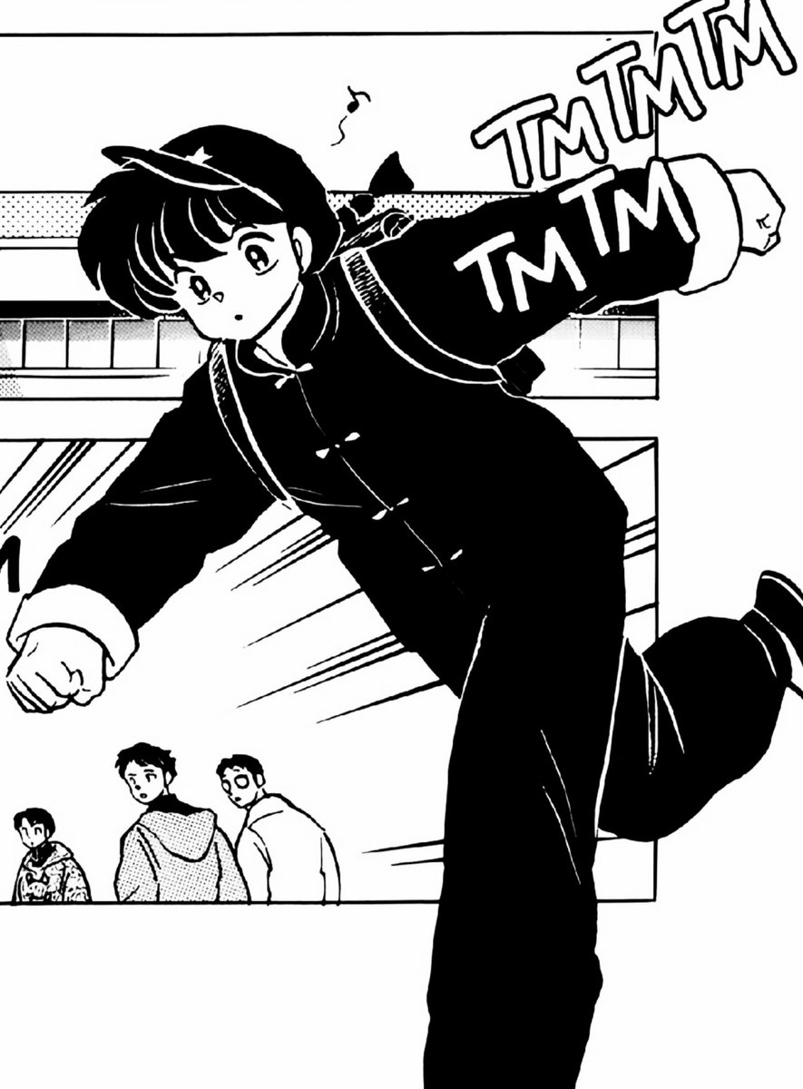 gigiutsu's tweet photo. There's the Naruto run, but there's also the Ranma run 🏃🏻 https://t.co/lFEupUp3kS