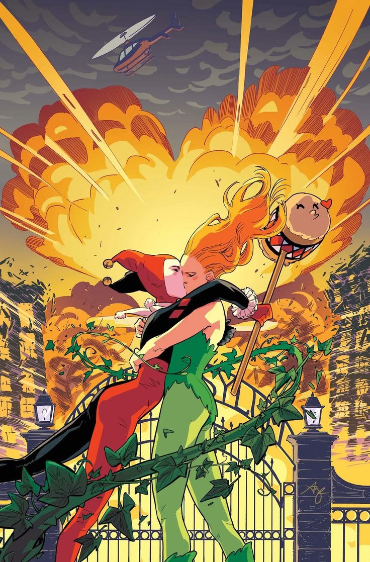 DCPostsArchive's tweet photo. Harley and Ivy: Life and Crimes #6 Cover C, illustrated by artist Amy Reeder. https://t.co/t7bR9kn2TQ
