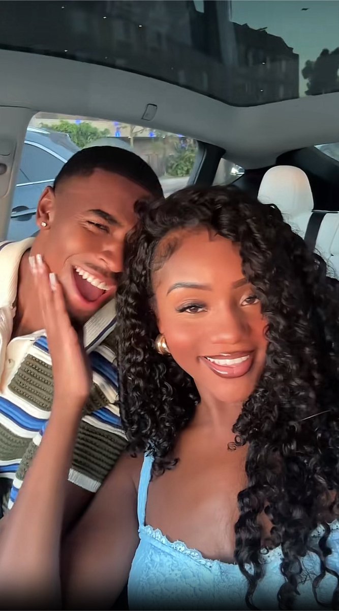 TheHypeQueen's tweet photo. KC has not stopped smiling since he left the villa with his girlfriend Tierra😂😍😍❤️
#Kierra https://t.co/YJKVFBxwZB