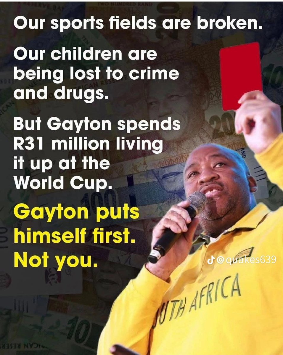 magicdan60's tweet photo. South Africa's Department of Sport, Arts and Culture spent approximately R31 million on a international delegation and fan engagement programme, sparking fierce political debate. https://t.co/dSC2Zjc07t