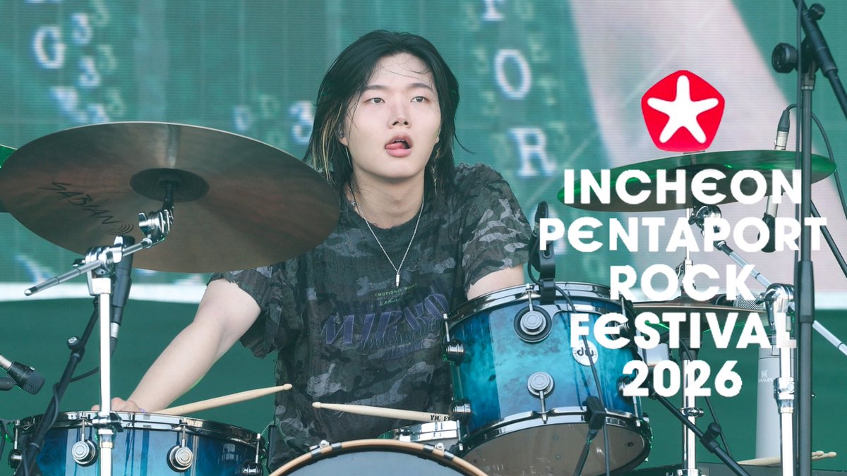 pyun_pa's tweet photo. [4k] 260802 드래곤포니(Dragon Pony) 고강훈 focus | 풀직캠 FULL ver | PENTAPORT ROCK FESTIVAL 2026 (@ 송도달빛축제공원)
https://t.co/PWHQMvmkpC

물맞아서 음향이..😢 https://t.co/hRAKgfsPRt